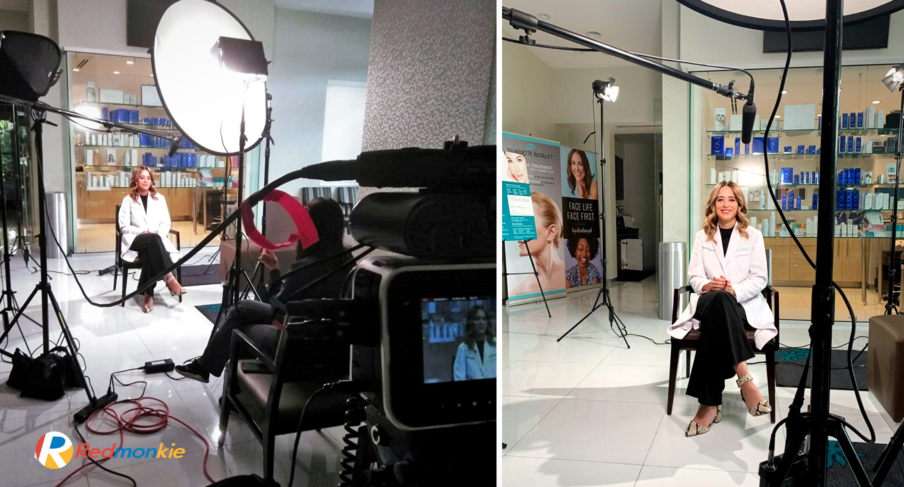 Behind The Scenes of Laser Hair Removal Educational Video for Sunset Dermatology by Jannel Pichardo, PA-C .